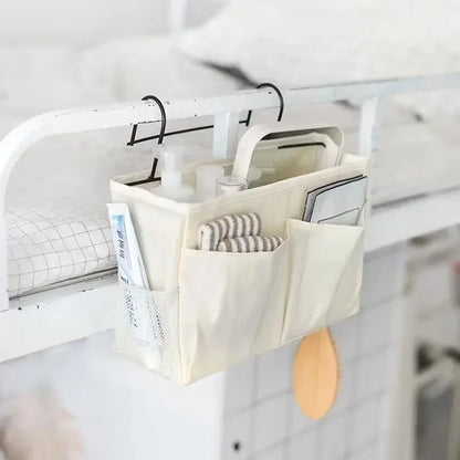 Portable Essential Hanging Storage Bag, Dormitory Bedside Storage (1pc)